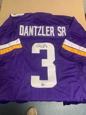 Beckett COA Cameron Dantzler Signed Minnesota Vikings Jersey NFL