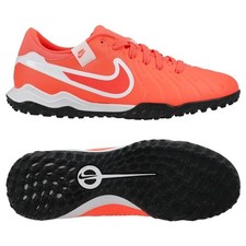 Nike Legend 10 Academy TF Hot Lava White Size 6.5