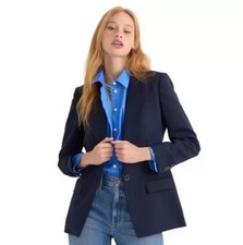 J Crew Willa Blazer in Italian City Wool Blend