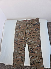Wrangler Outdoor Camo Pants Nylon Mens 38x30