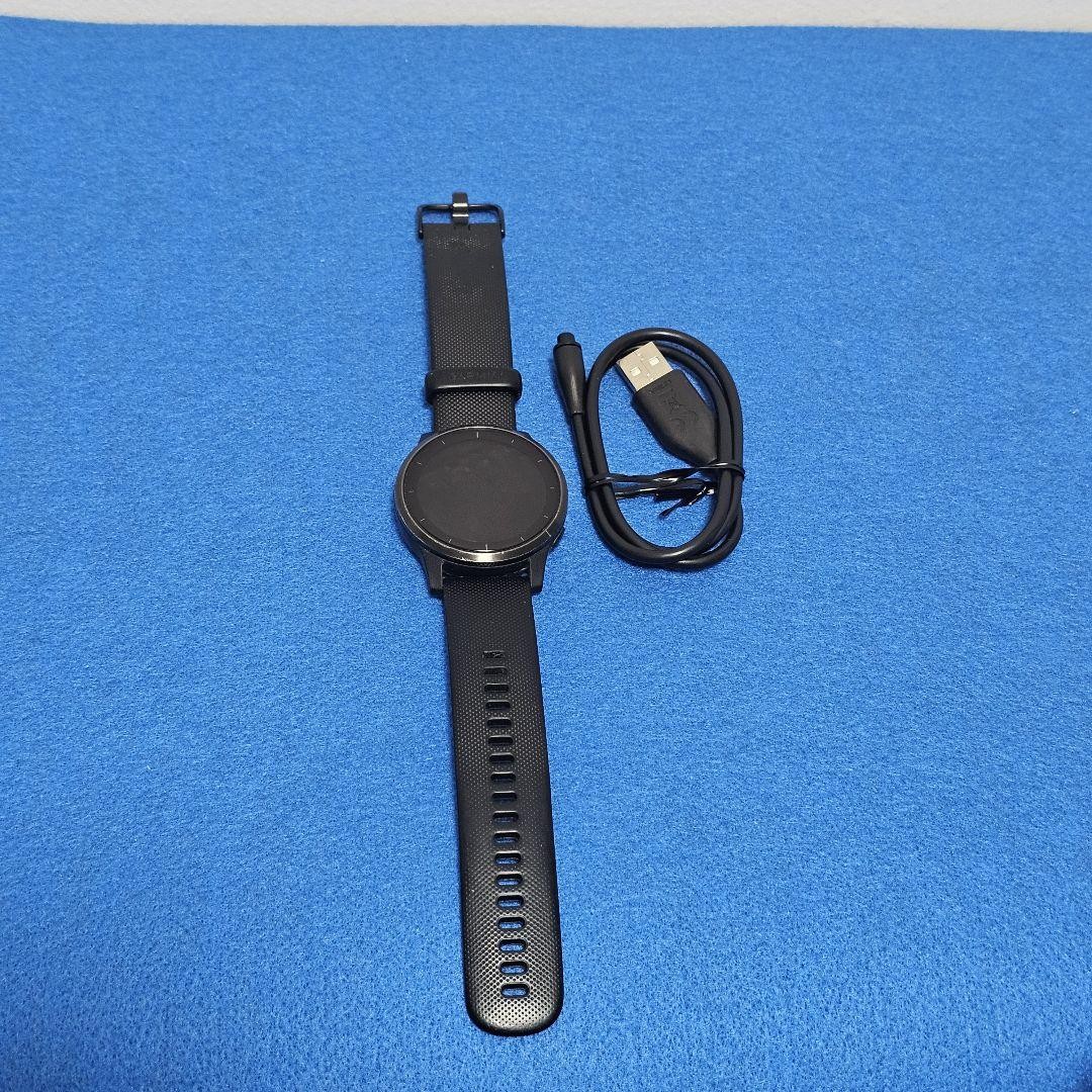 Garmin Vivoactive 4 GPS Smartwatch Black Pre-Owned No Box