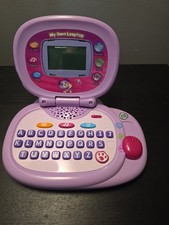 Leap Frog My Own Leaptop Laptop 2010 Purple Pink Tested Works see video