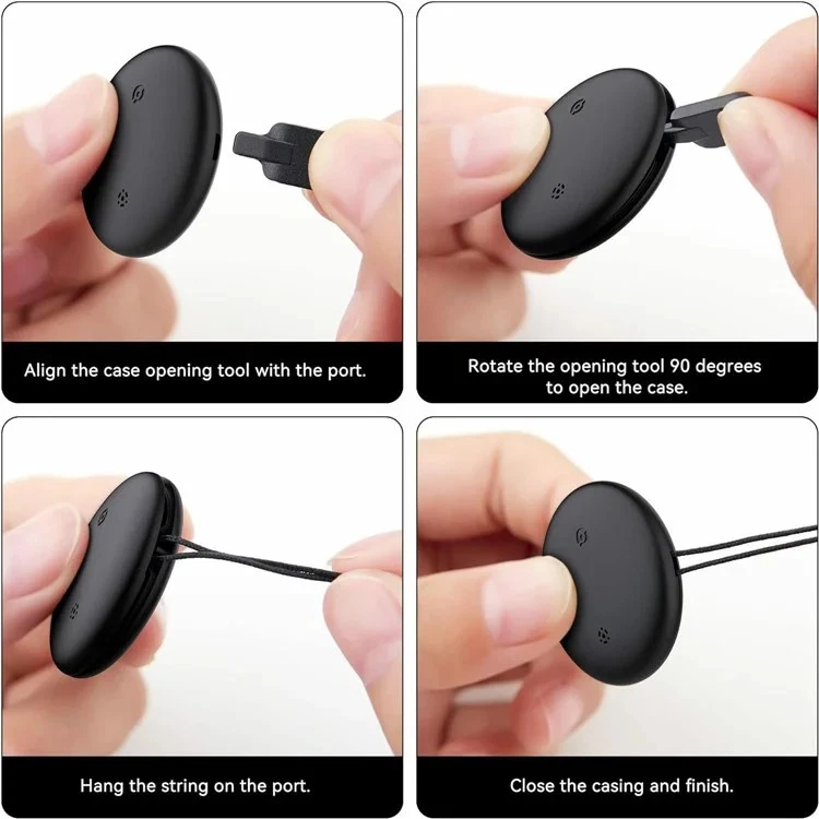 Smart Tag Bluetooth per iOS Find My Wo Ist Schlüsselfinder, Gepäck AIRTag - Bild 3 von 4