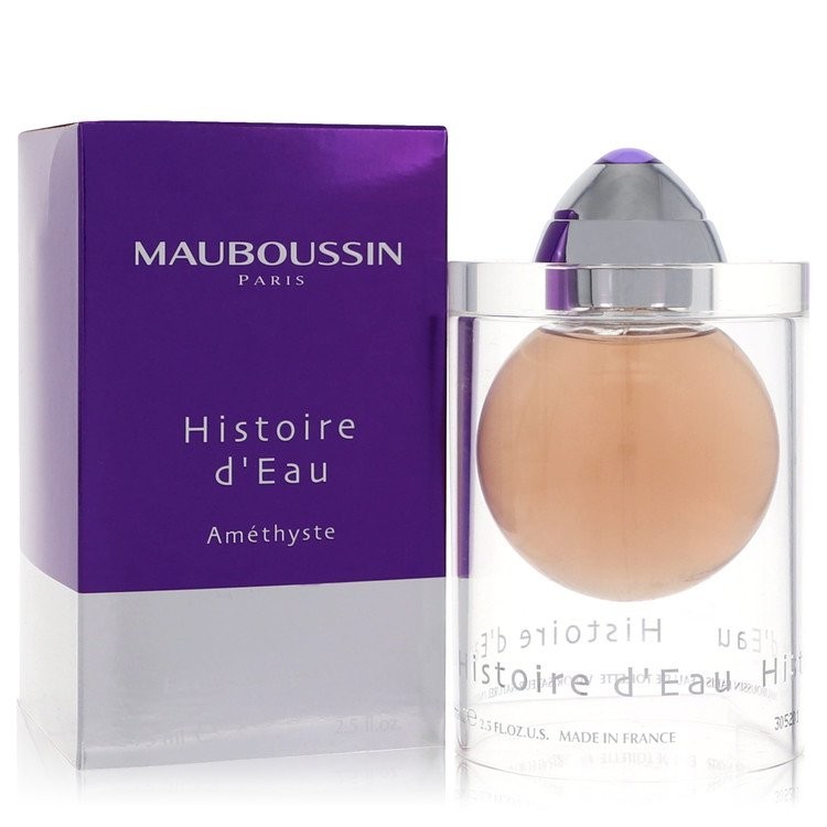 Histoire D'eau Amethyste Eau De Toilette Spray By Mauboussin - 2.5 oz Histoire D'eau Amethyste Eau De Toilette Spray By Mauboussin - 2.5 oz