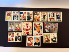 1987 Washington Redskins Topps 11 Sticker team set w/Monk/Green/Clark/Manley