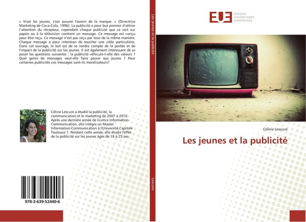 CéLine Lescure | Les Jeunes Et La Publicité | Taschenbuch | FranzöSisch (2016)-image