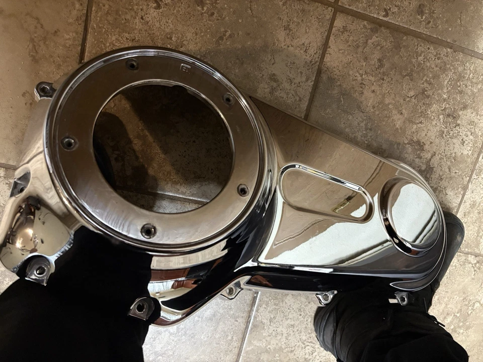 Harley-Davidson Softail 2016 cubierta primaria cromada FLSTC Foto 2 de 2