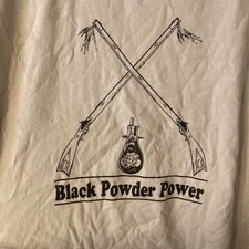 Vintage Black Powder Power Single Stitch Grey Size XL Oneita Tag Made In USA