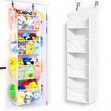Over the Door Stuffed Animal Storage, Holds Up To 75 lbs, Easy View Over The ...
