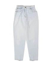 ARIZONA Womens High Waist Tapered Jeans W27 L30 Blue Cotton TG01