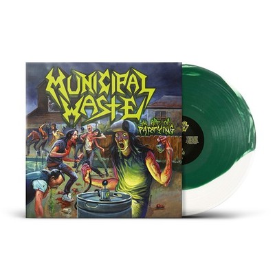 Municipal Waste 'The Art Of Partying' Green in Clear Vinyl - NEW