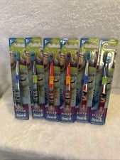 Oral B Pixar Lot Of 6 Kids Toothbrushes