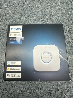 Philips - Hue Bridge Lighting Controller Hub - Standard(2nd Gen) Model: 458741