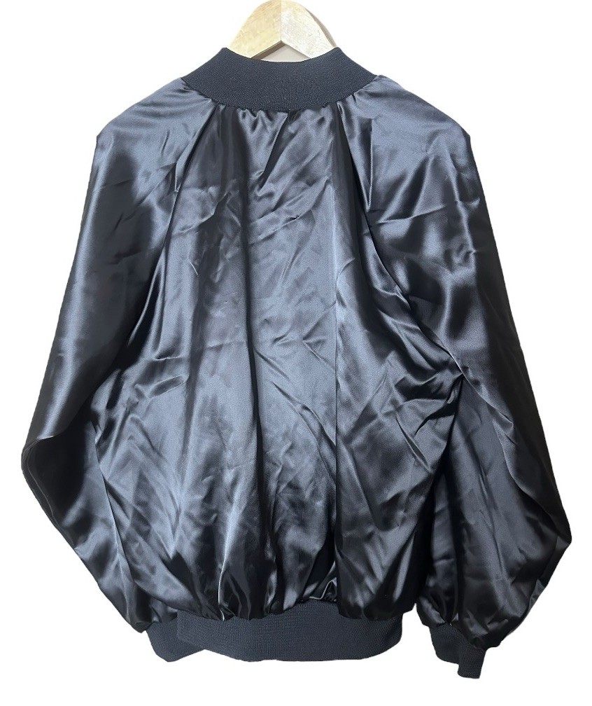 VTG Auburn Sportswear Men Nylon Bomber Jacket Large Made in USA FAST SHIPPING!