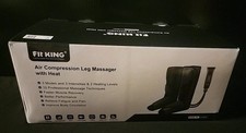 LEG COMPRESSION Air MASSAGER BY FIT KING MODEL FT-009A 2 MODE 10 TECHNIQUES