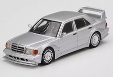 1/64 TSM Model Mercedes-Benz 190E 2.5-16 Evo II DTM Silver MGT00170-L Diecast