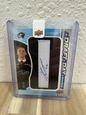 2023-24 SP Game Used Draft Day Marks Auto /35 Adam Fantilli Rookie Auto
