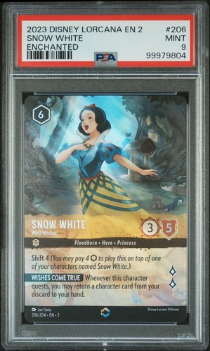 Snow White - Well Wisher graded PSA 9 for sale on eBay