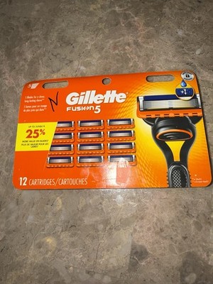 Gillette Fusion 5 Razor Blades - 12 Cartridges | 9544