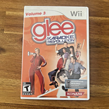 Glee Karaoke Revolution Volume 3 Nintendo Wii 2011 Game Only No Manual
