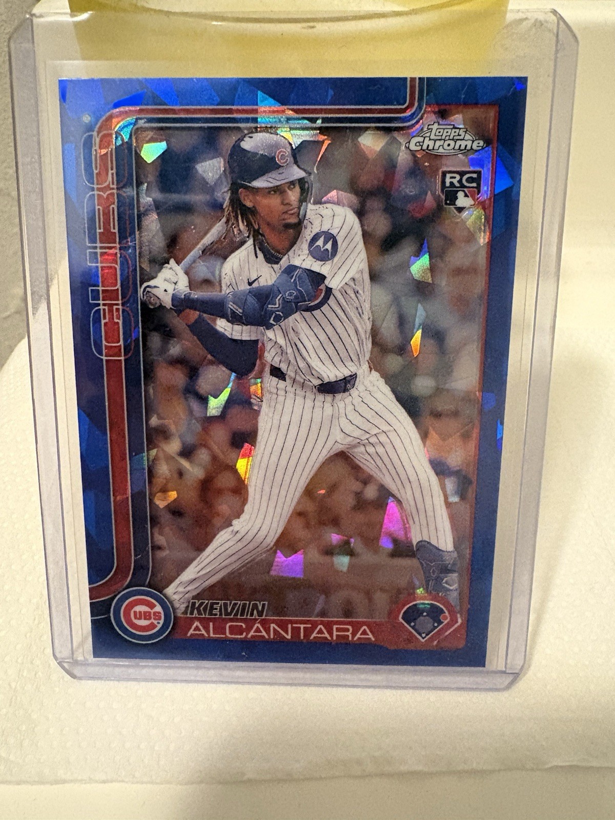 Topps 2025 Chrome Sapphire Rookie Kevin Alcantara #173 Chicago Cubs
