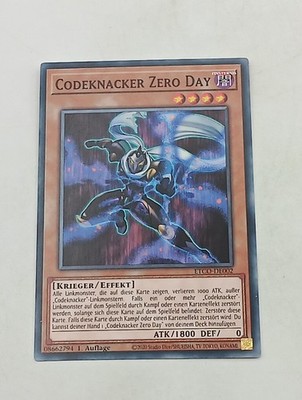 Yu-Gi-Oh Einzelkarte Codeknacker Zero Day bespielt