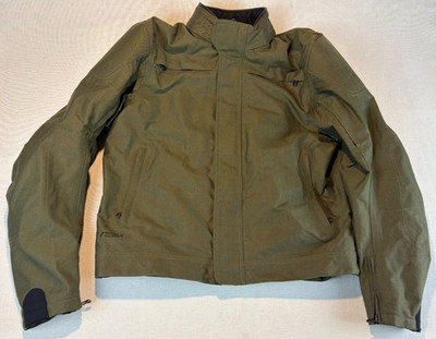 Reax Ludlow Motorcycle Jacket W/Sas-Tec Armor Systems Mesh Men's Size XL Green