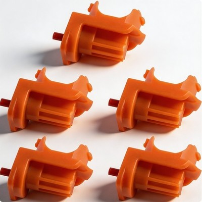 5Pcs 902272R Metering Valve For Paslode 900420 Nail Gun and Orange