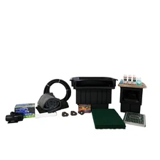 HALF OFF PONDS PondBuilder 6,100 GPH Pump Pond Kit 25' x 30' EPDM Pond Liner