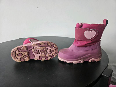 Friboo Kinder-Winterstiefel Größe 26/27   süß & warm  