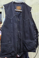 Milwaukee Performance Mens XL Black Snap Vest Concealed Carry Gun Pocket