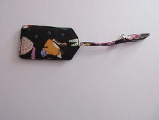 Vera Bradley Luggage Tags/ID Holders Herding Cats Print New With Tag