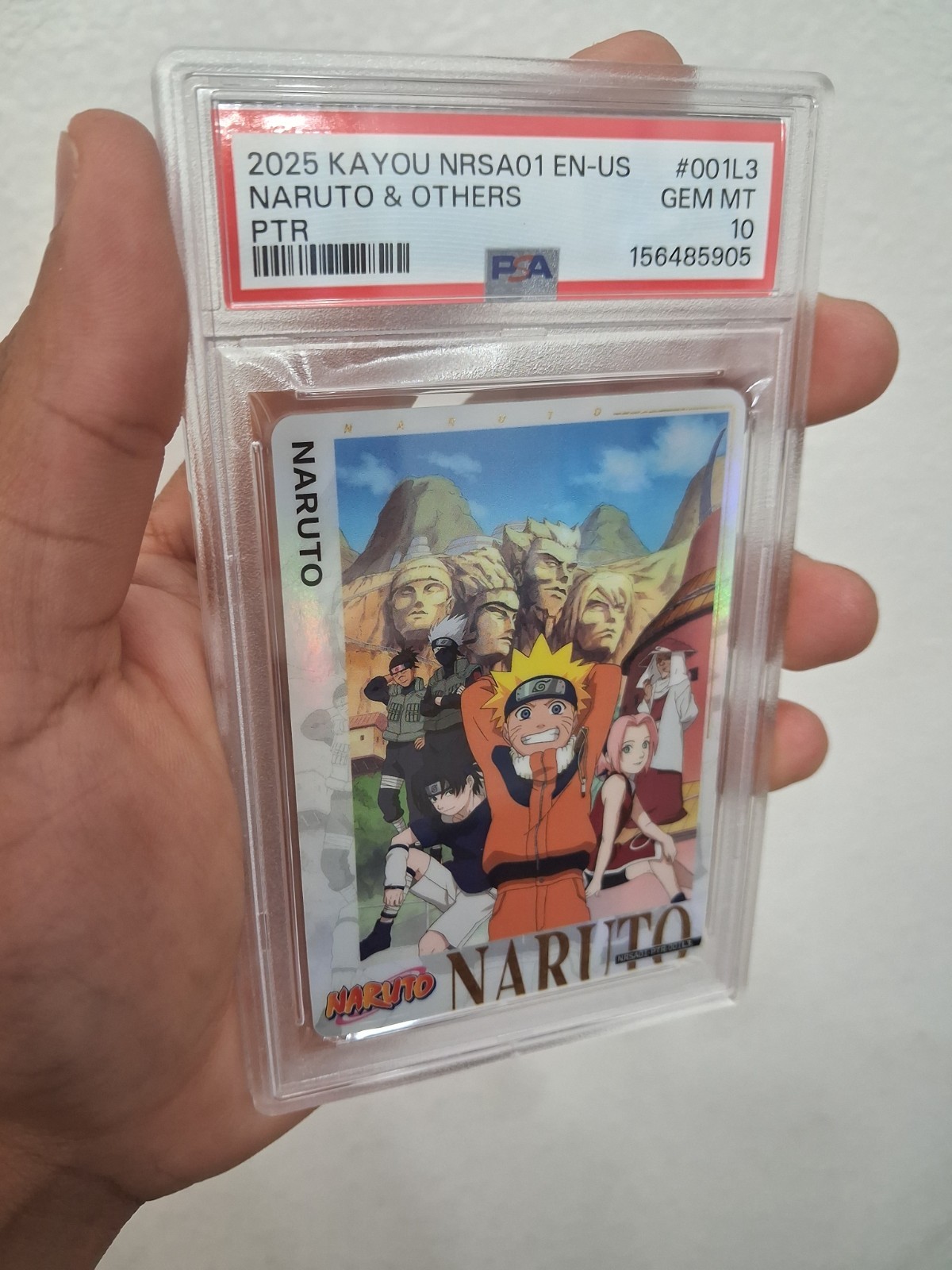2025 naruto kayou nrsa01 naruto and others psa 10 view 2