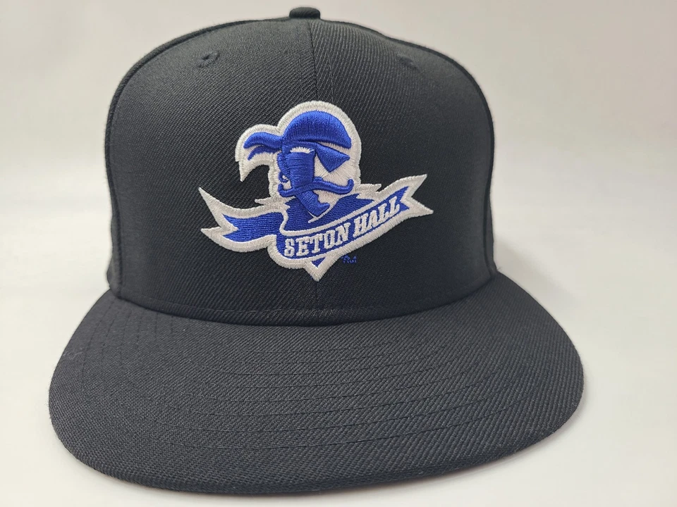 Seton Hall University Pirates New Era 59Fifty ajustada 7 5/8 gorra de lana para hombres NCAA Foto 2 de 4