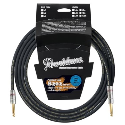 Providence B202 S/S(5m)・S/L(3m) Providence Shielded Cable B202 5m S/S Plug (Straight/Straight