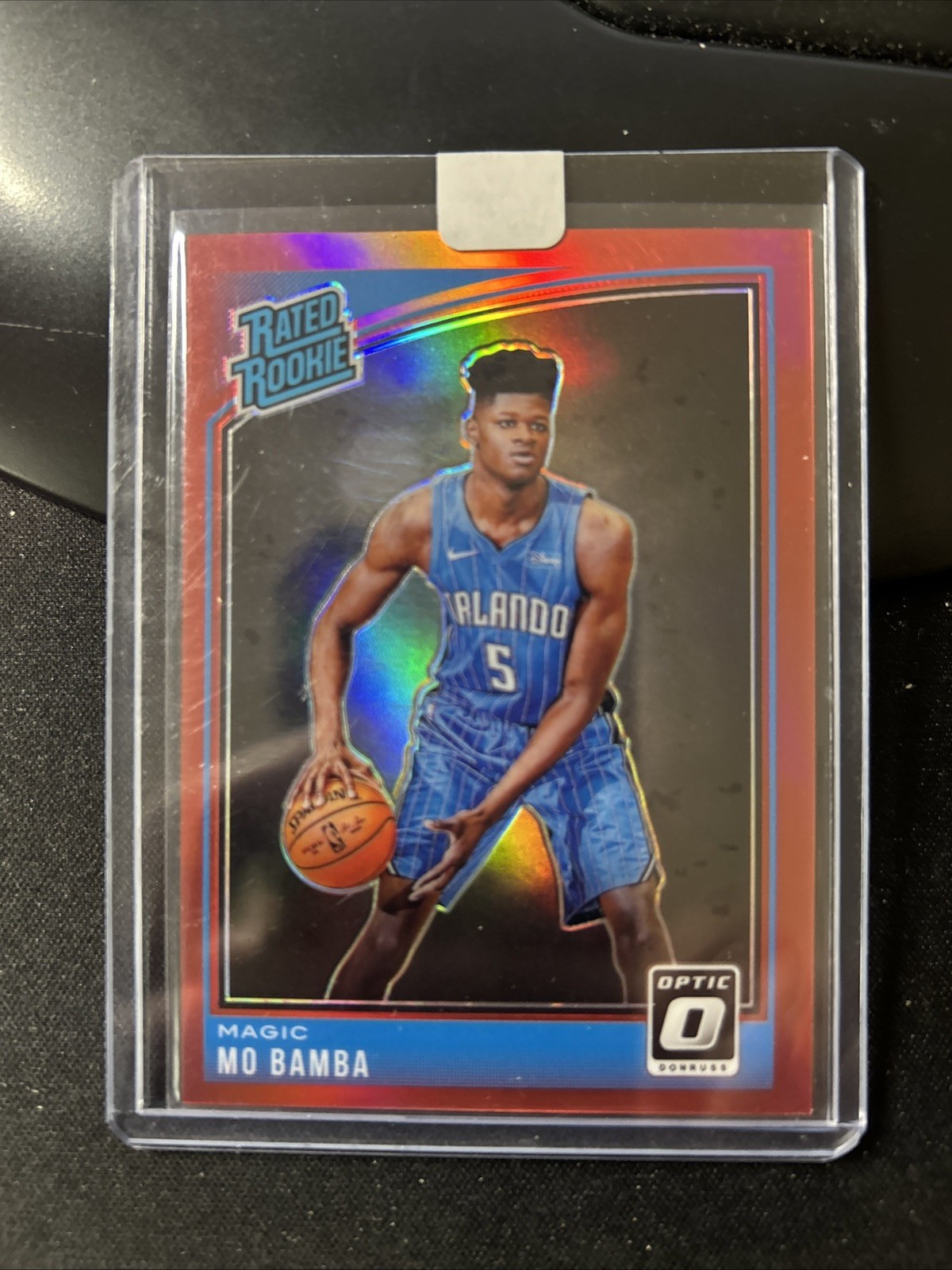 2018-19 Donruss Optic Rated Rookie Mo Bamba #160 Rookie RC Red /99 Q
