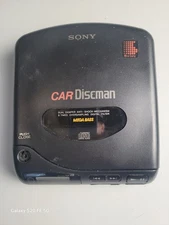 Sony Car Discman Vintage D-802k Portable CD Player Walkman Untested No Chord
