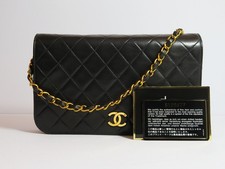 CHANEL Classic Single Full Flap Bag Small 24K...
