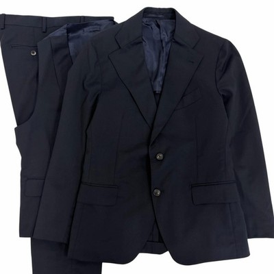 Excellent Gabriele Pasini suit Single Three-piece Navy mens 48