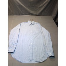 Paul Fredrick Mens 16.5 36 Trim Fit Finest Two Ply Cotton Pinpoint Shirt