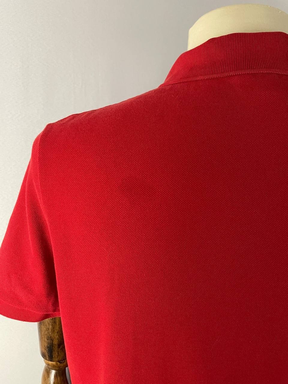 Lacoste Mens Golf Polo Shirt Size XL Red Cotton Short Sleeve Slim-Fit thumbnail 9