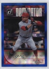 2018 Panini Donruss Dominators Blue 94/249 Joey Votto #D3 0sp3