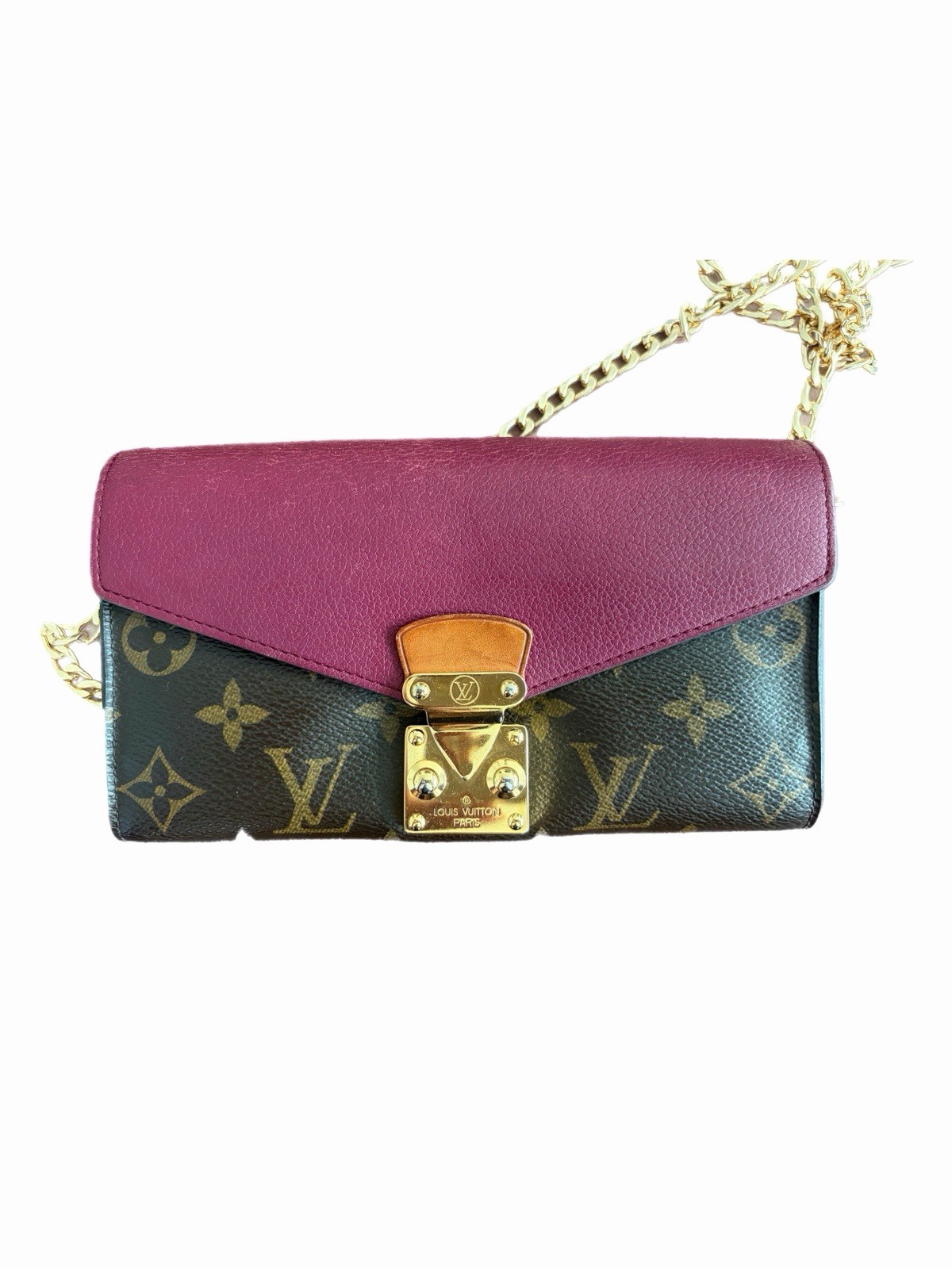 Louis Vuitton Portefeuille Pallas Aurore Monogram Wallet