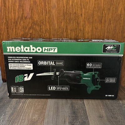 Metabo HPT 18V Multi Volt Cordless Reciprocating Saw | Tool Only -  No Battery