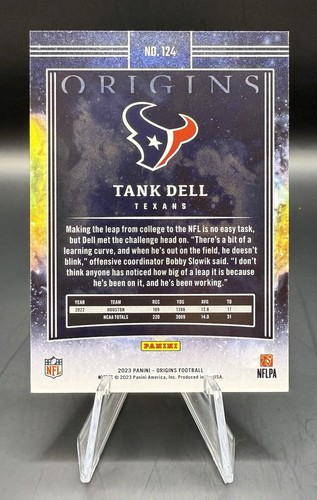 Tank Dell 2023 Panini Origins RC Houston Texans - Foto 2 di 2