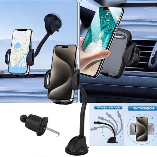 Car Phone Holder Mount For Iphone 11 12 13 14 Pro Max Samsung Nokia - Picture 11 of 12