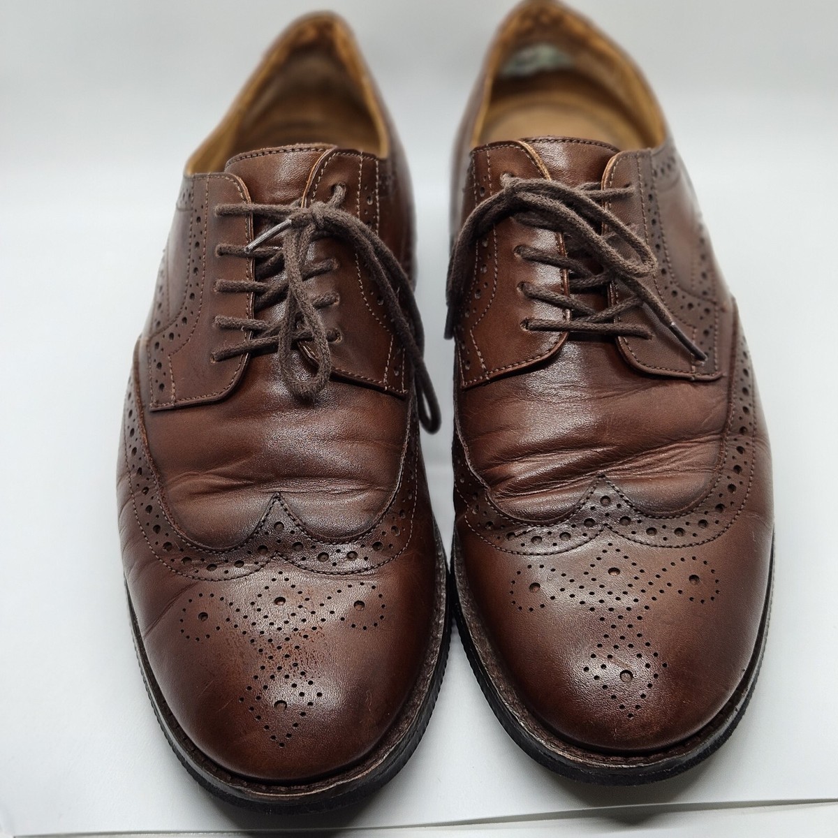 Flag LTD. Nappa Glove Leather Men\'s Oxfords Dress Shoes Size 13 Flag LTD Nappa Glove mens brown leather | Mercari main image 4