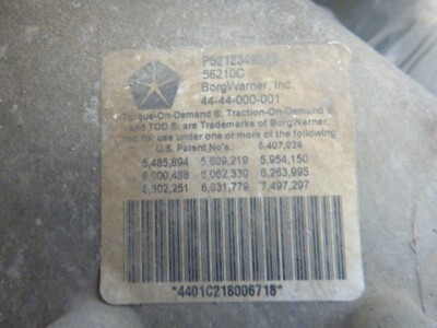 Used Transfer Case Assembly fits: 2011 Ram Dodge 1500 pickup model NV246 electri