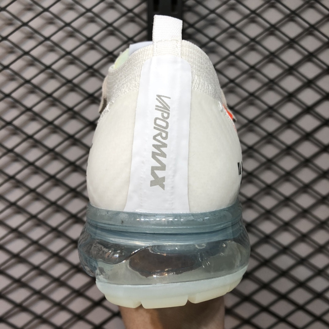 OFF WHITE X NIKE scarpe uomo nike air vapormax x off white parte 2"AA3831 001" bianche