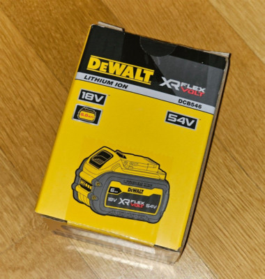 DeWalt XR FlexVolt Akku 18V/54V 6 Ah DCB546